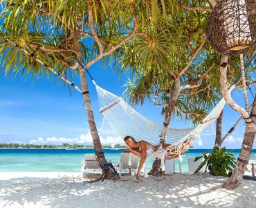 Relaxing or Chilin on The Beach